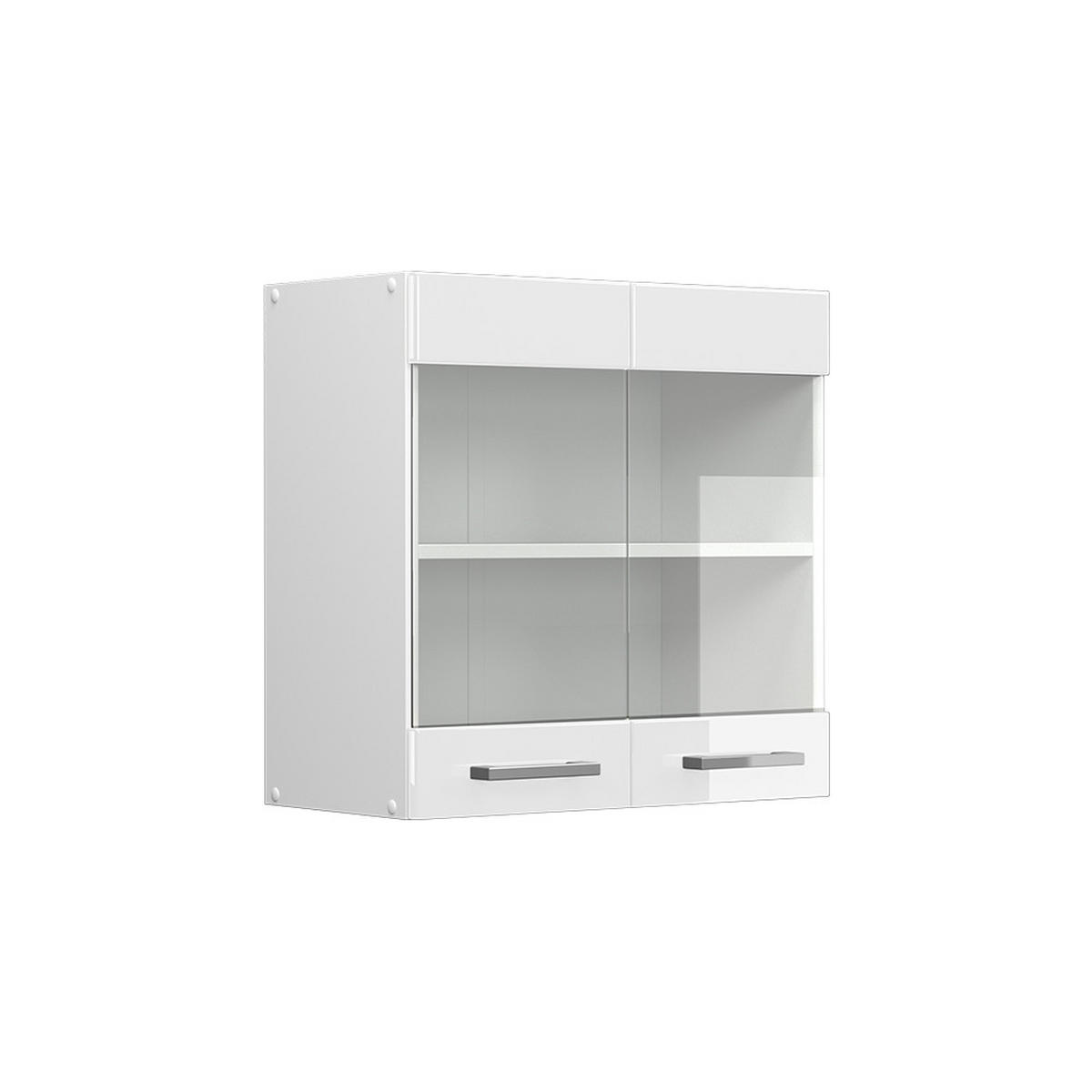 KUCHYŇSKÁ DVÍŘKA R-Line Bílá vysoký lesk - vysoce lesklá bílá, kompozitní dřevo (59.2/59/1.6cm) - Vicco