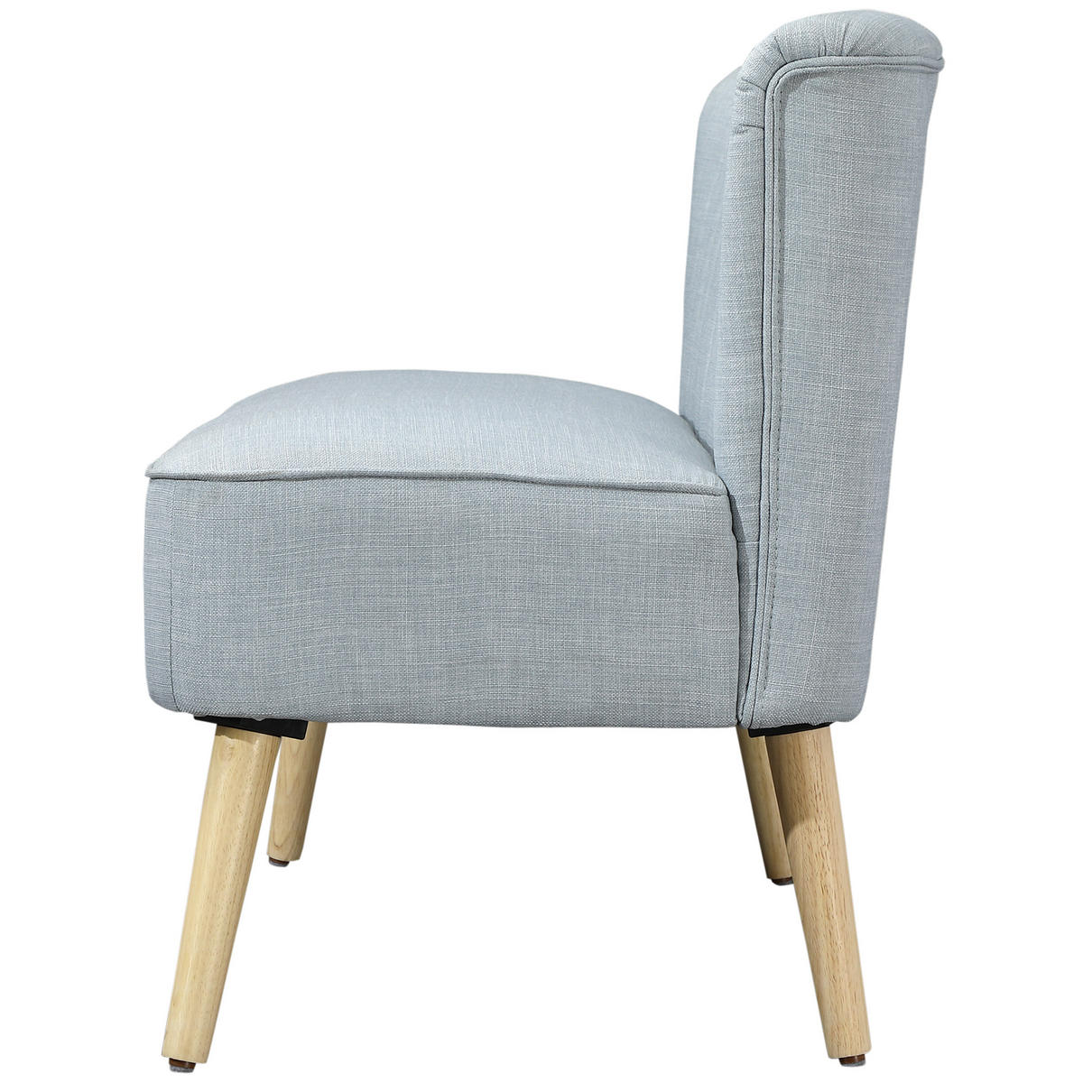 SOFA 2-Sitzer, Holz, Stoff, Grün - Grün, Holz (56.5/77/117cm) - HOMCOM