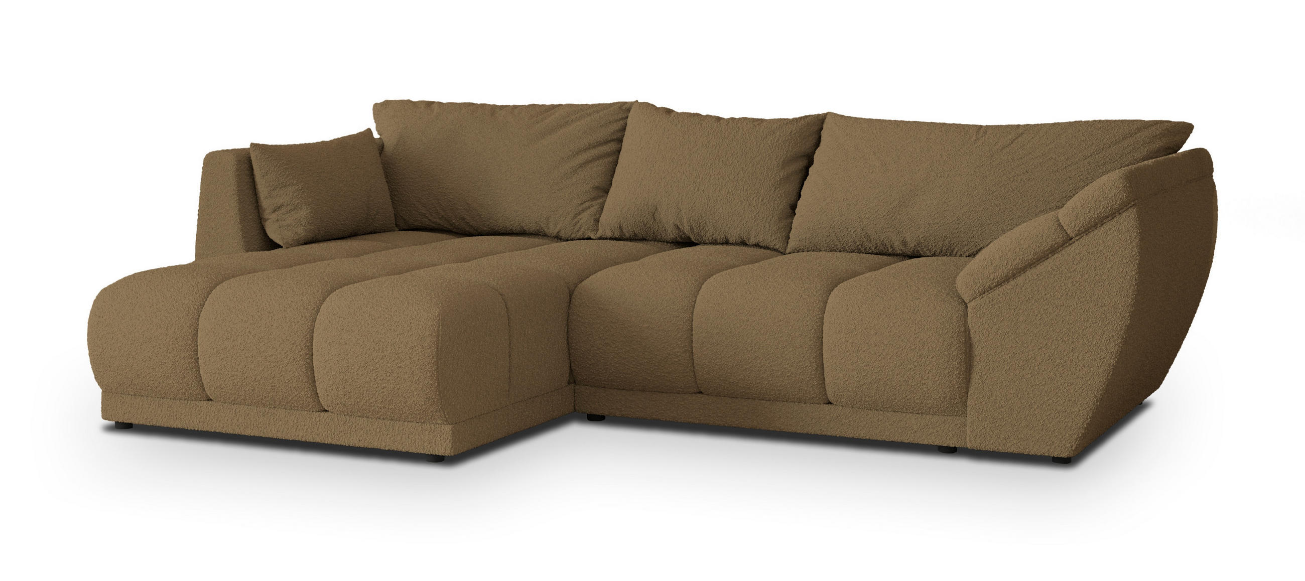 Masseno Ecksofa Orange 287x182 cm