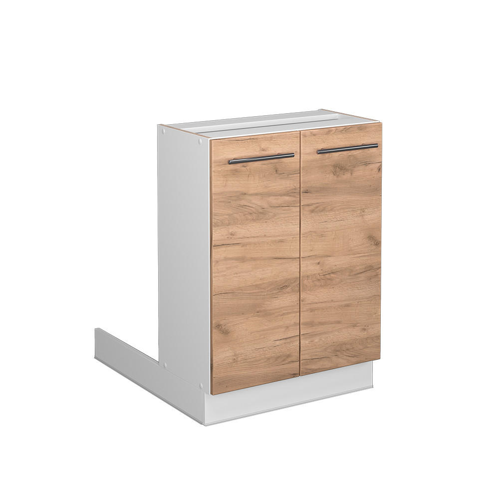 KÜCHENINSEL Fame-Line Goldkraft Eiche 60 cm ohne AP - Honigeiche/Eiche Wotan, Holzwerkstoff (60/82/30cm) - Vicco