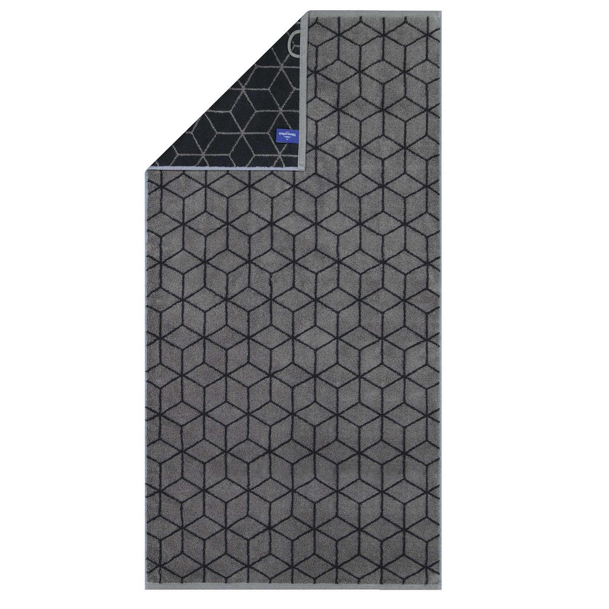 HANDTUCH Unisex Carré Grau Baumwolle 10er Pack - Dunkelgrau, Textil (50/100cm) - Villeroy & Boch