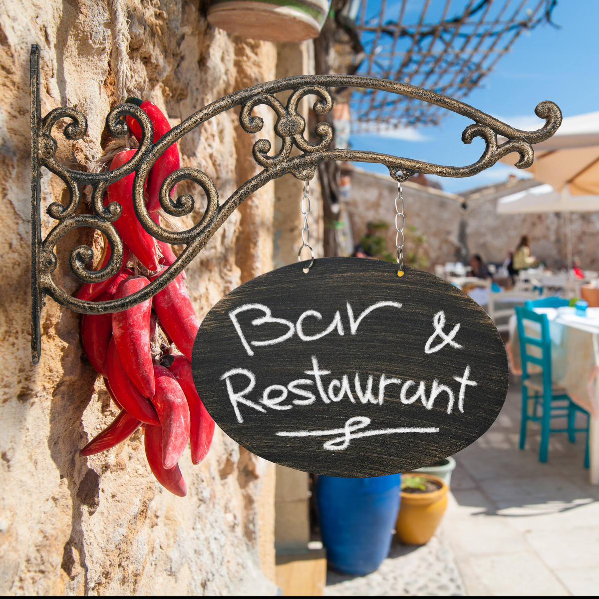 STENNA tabla - večbarvno, kovina (43/36/3cm) - Relaxdays