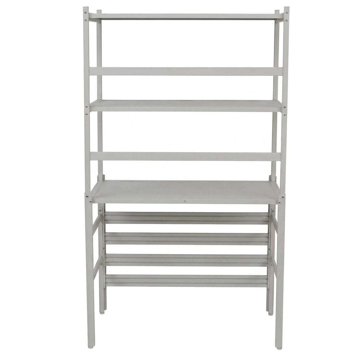 VERKLEIDUNG für Klimaanlage/Wärmetauscher 163x90x38cm Grau-Weiß - Weiß, Metall (90/163/38cm) - PROREGAL