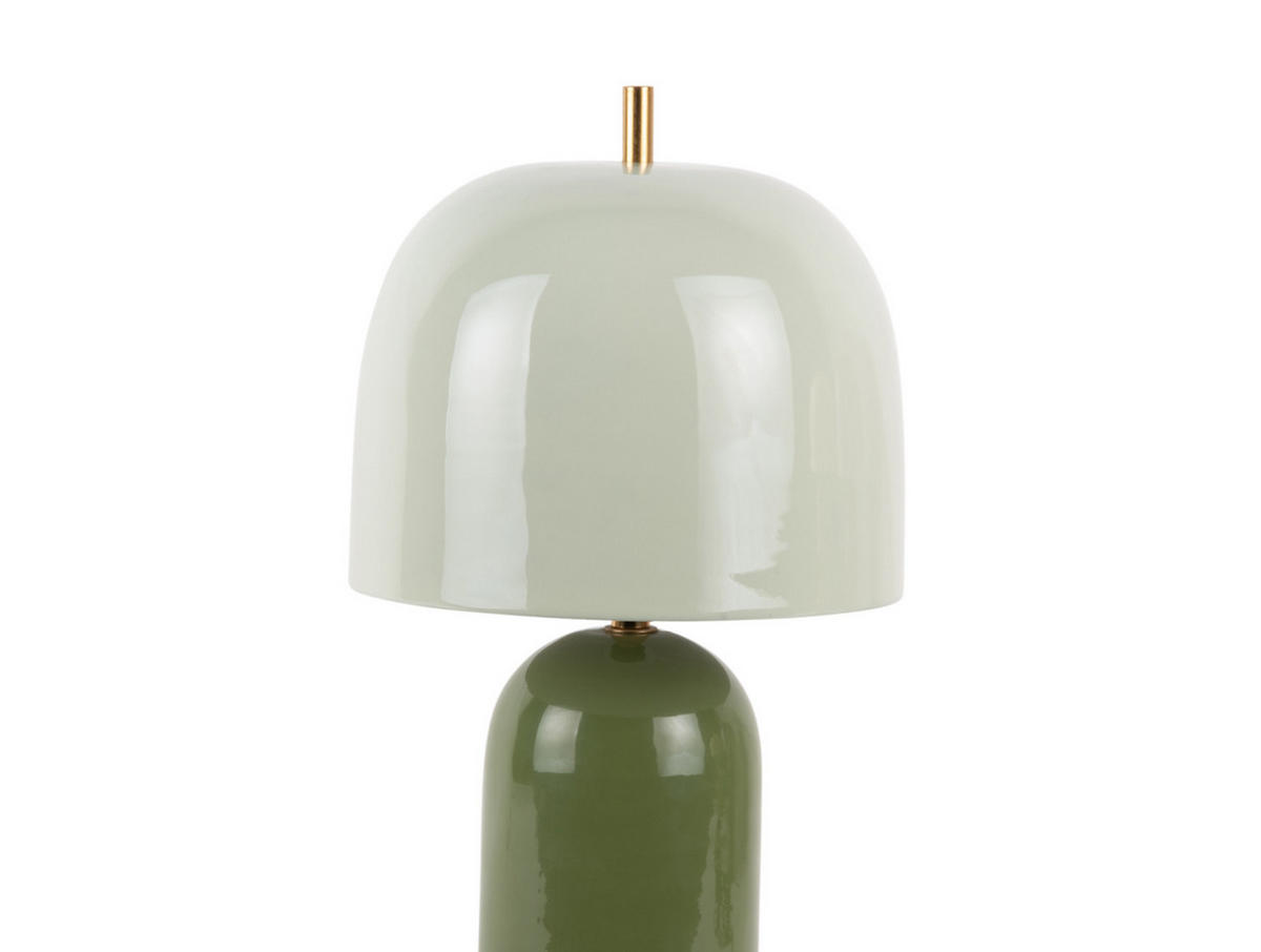 TISCHLAMPE Rico 20/20/43 cm - Grün, Metall (20/20/43cm) - Leitmotiv