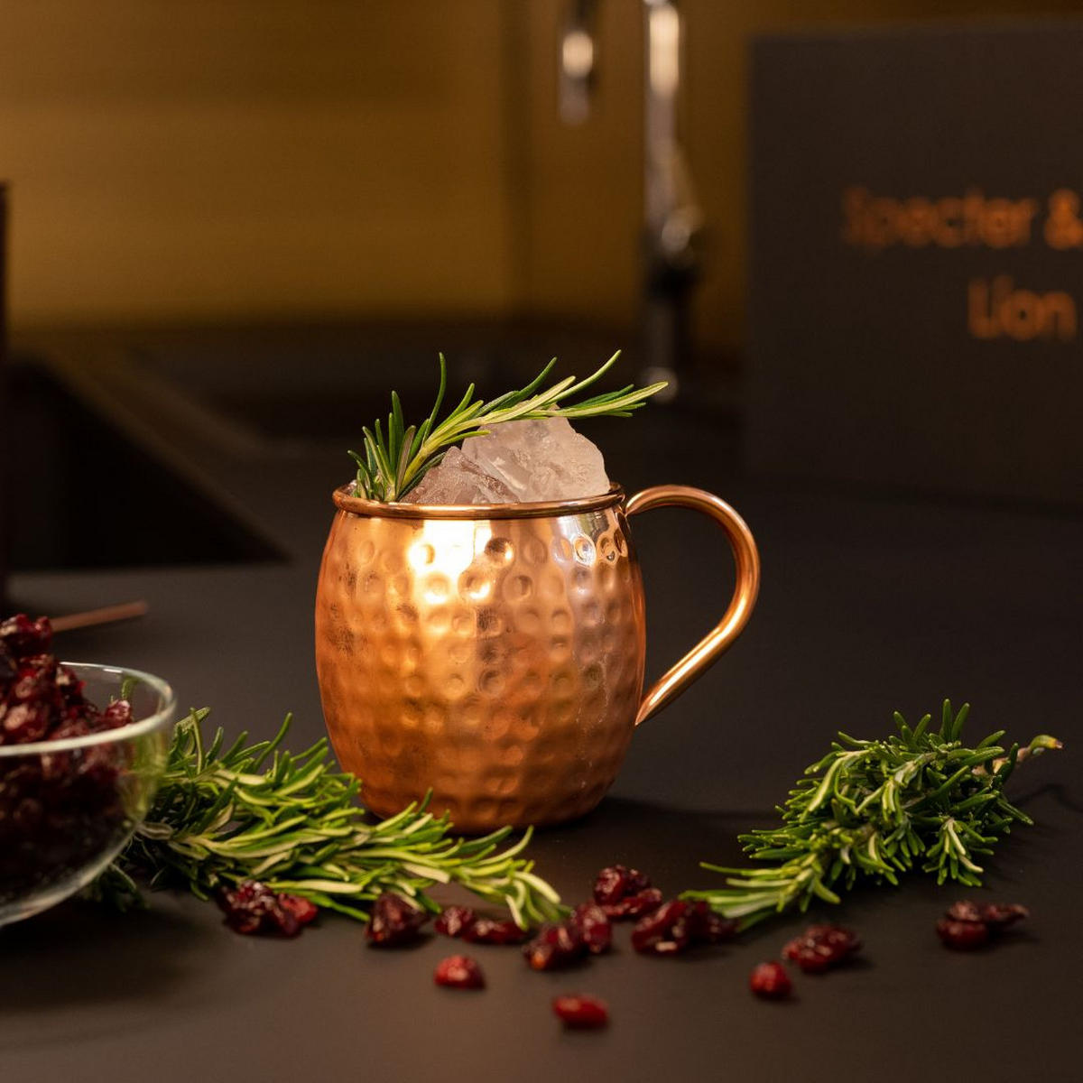 KUPFERBECHER, Cocktailbecher 2er Set Moscow Mule 500ml - Kupferfarben, Paraffin (10/9.5/9.5cm) - Specter & Cup