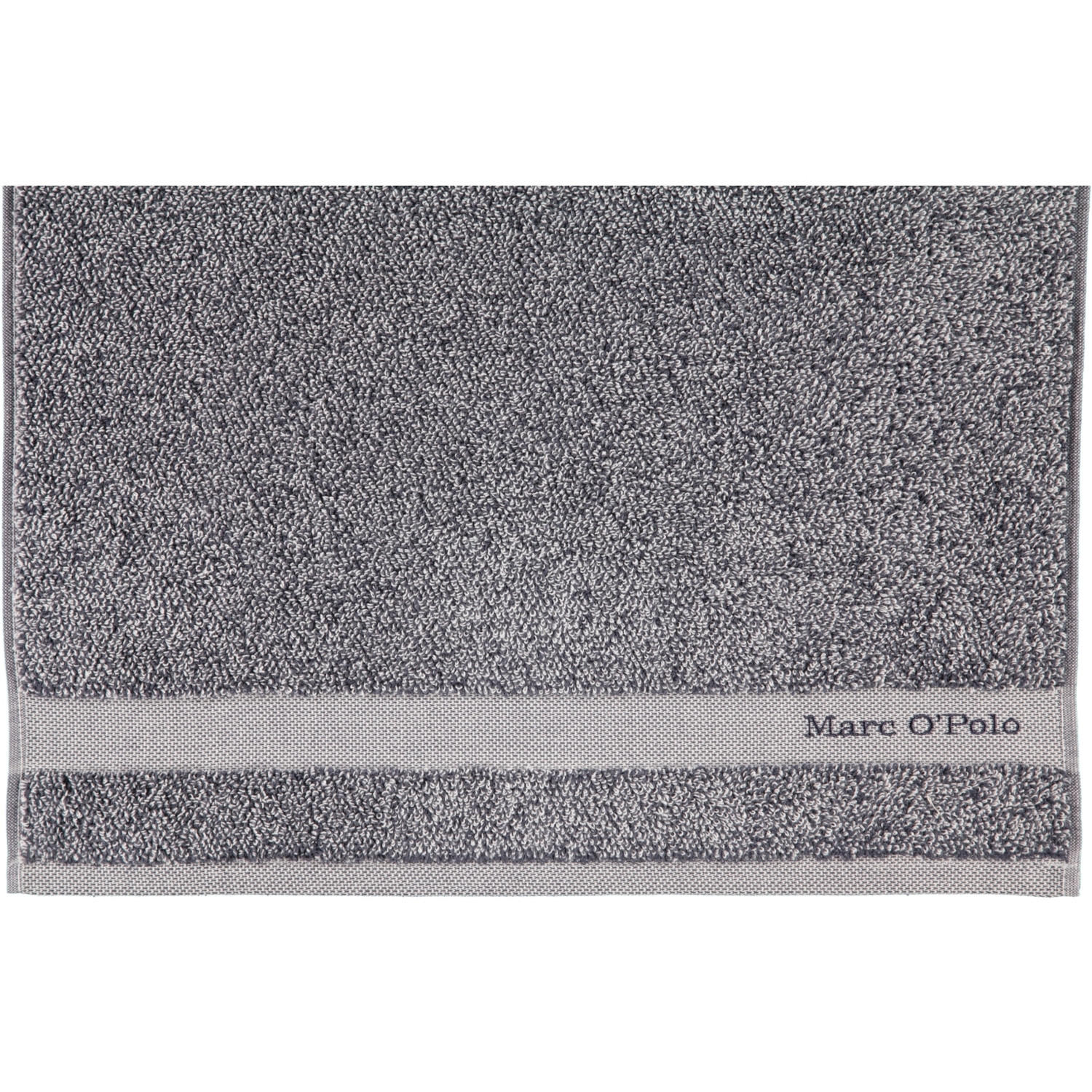 WASCHLAPPEN MELANGE MARINE-LIGHT SILVER - Blau, Textil (16/21cm) - Marc O'Polo