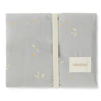 WICKELAUFLAGE STORIES, 45 x 65 cm, Weide zartblau, faltbar - Blau, Textil (16/18cm) - ich-zapfe