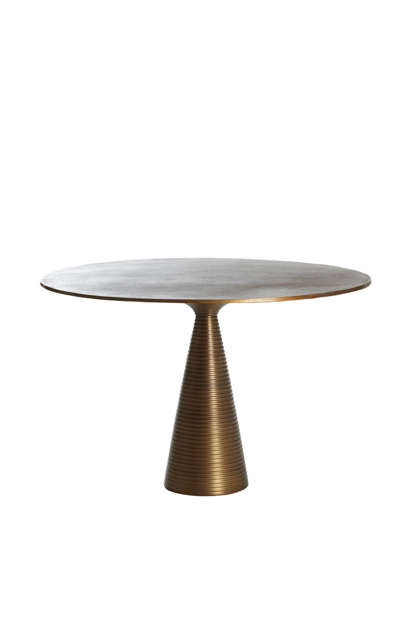 COUCHTISCH Bahia Bronze Ø60/39 cm - Bronzefarben, Metall (60/60/39cm) - Light & Living