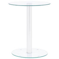 COUCHTISCH Transparent 40 cm Hartglas - Transparent, Glas (40/40/50cm) - furnicato