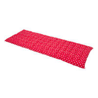 BANKAUFLAGE Polka Dots, 3-Sitzer 143/48/5 cm - Rot, Textil (143/48/5cm) - Homescapes