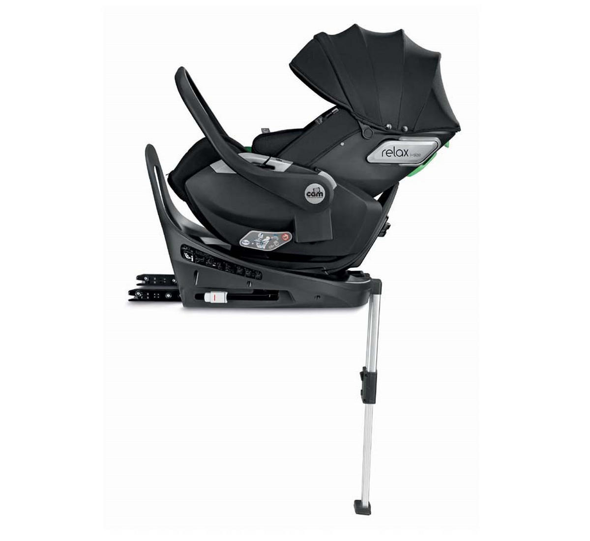 ADAPTER für Babyschale Base Relax I-Size - Schwarz, Kunststoff (60/37/41cm) - Cam il Mondo del Bambino S.p.A.