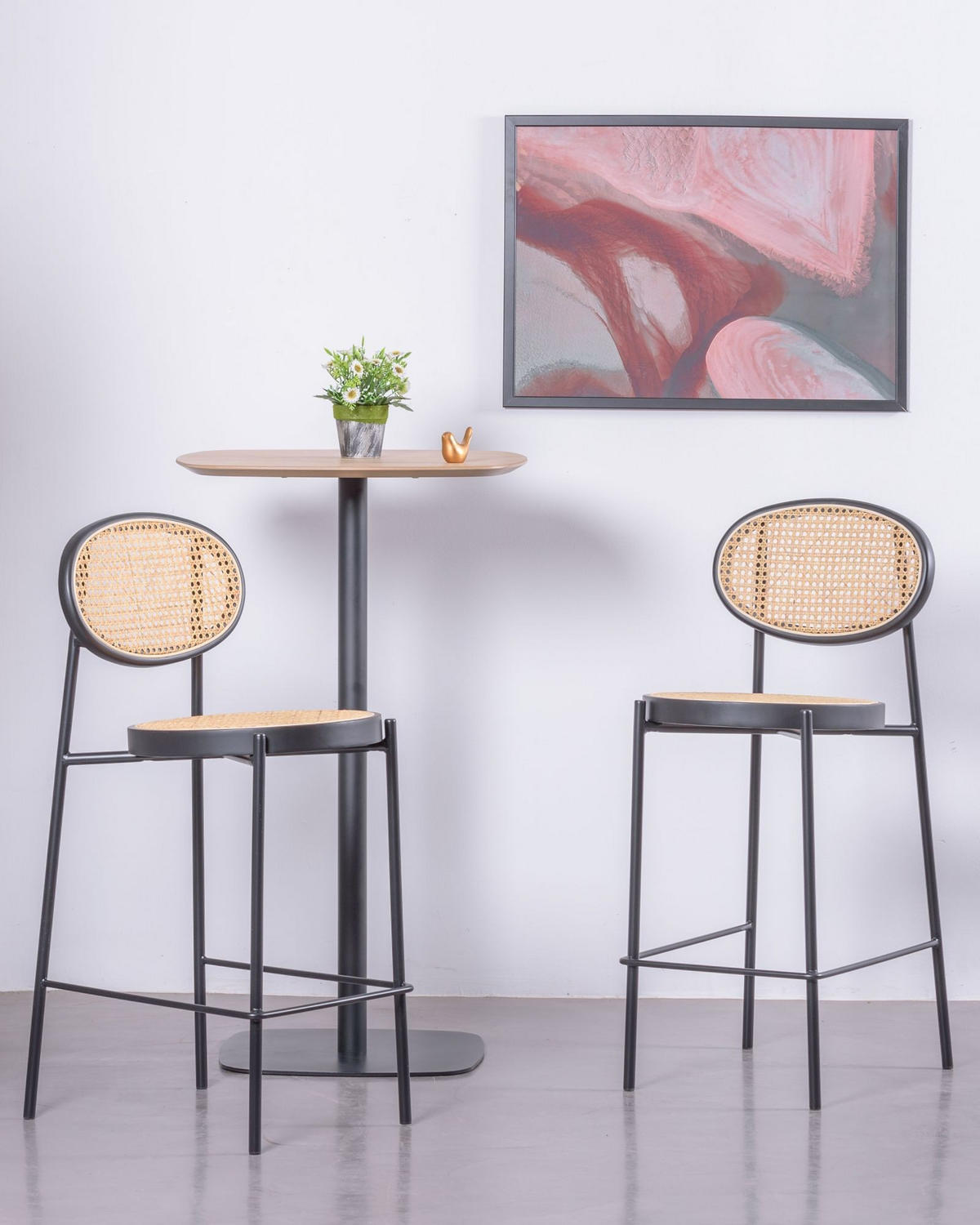 HOCKER Holz Schwarz - Schwarz, Holz (40/95/48cm) - Nest Dream