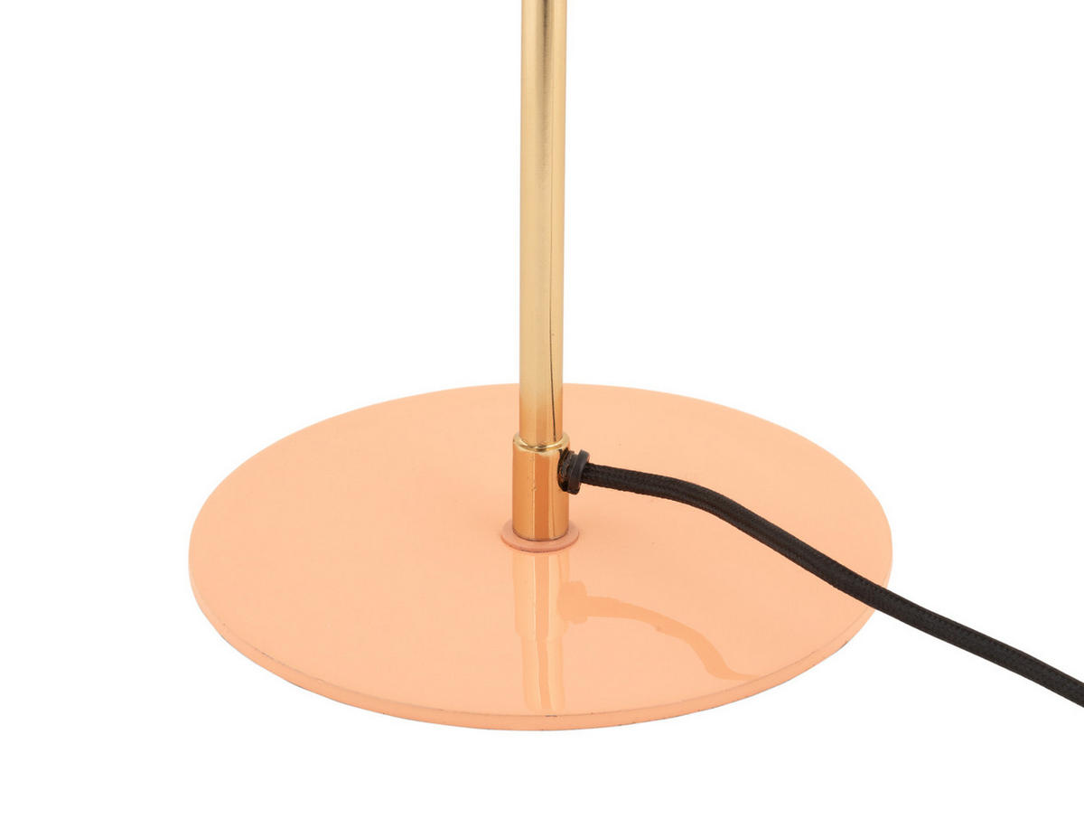 TISCHLAMPE Vivo 22/22/55 cm - Orange, Metall (22/22/55cm) - Leitmotiv
