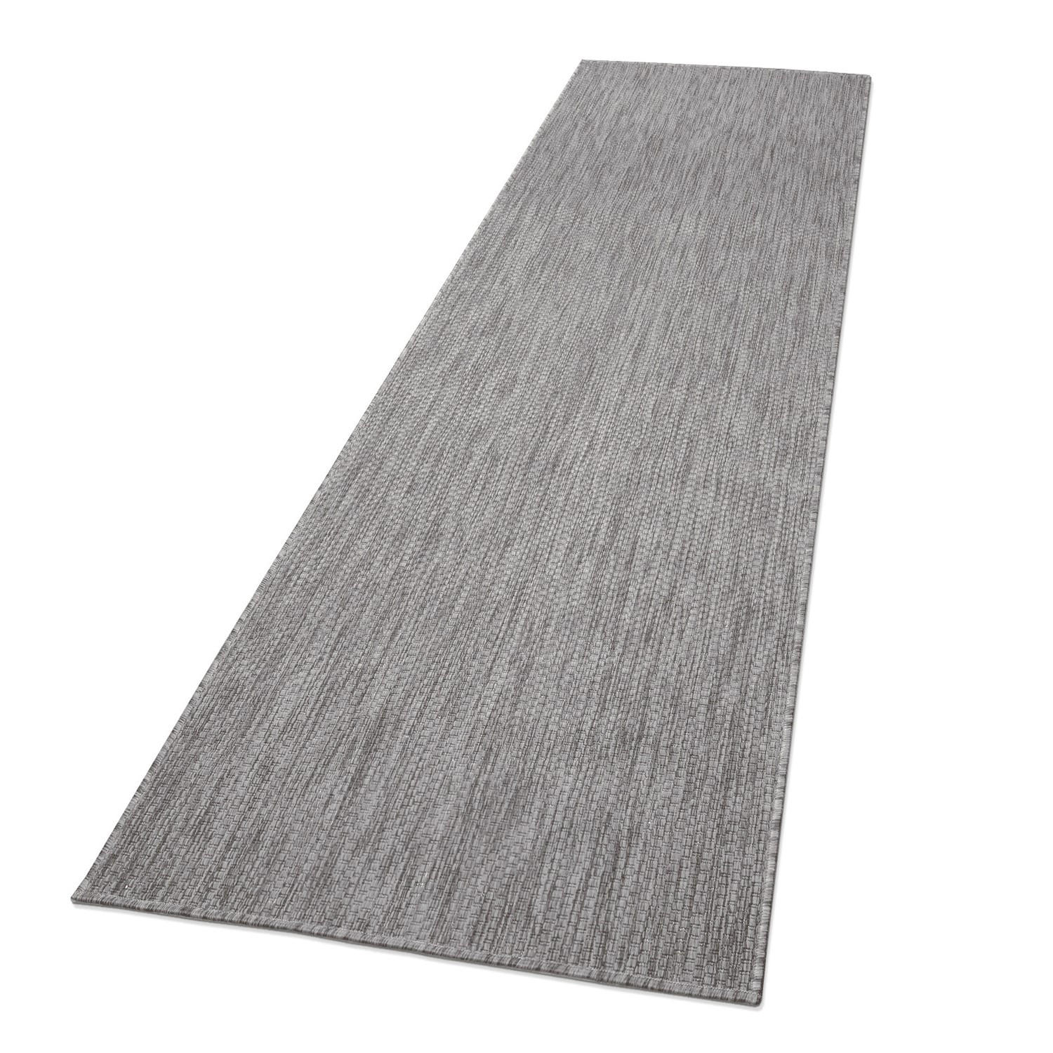 OUTDOORTEPPICH Grau 80 x 150 cm - Grau, Kunststoff (80/150cm) - TT Home