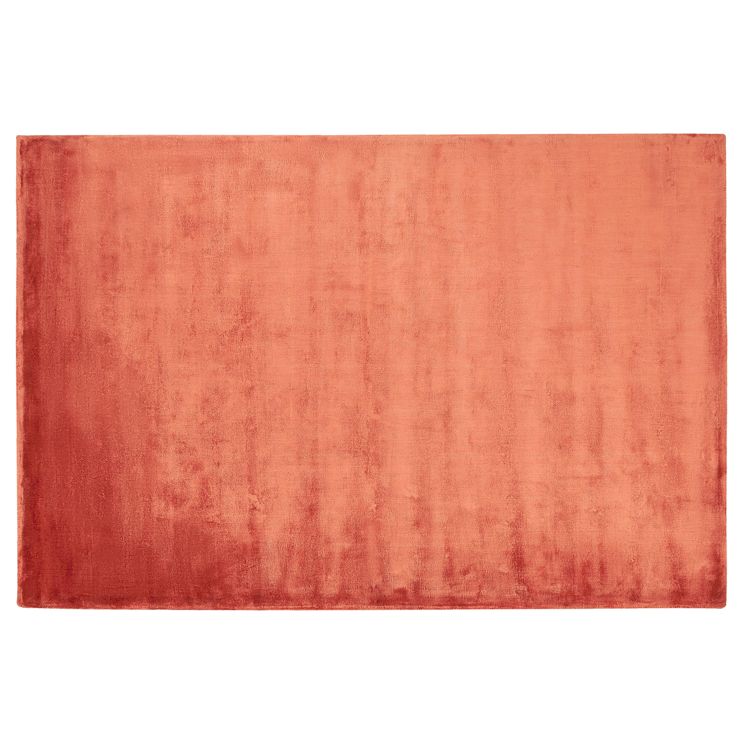 KURZFLOR-TEPPICH Gesi II 200/140 cm - Orange, Naturmaterialen (140/200cm) - Beliani