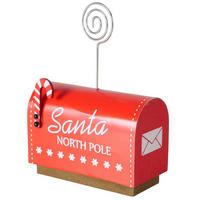 NOTIZHALTER Santo - Rot, Metall (5/14/10cm) - Boltze Home