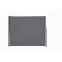 SEITENMARKISE Olyp Anthrazit Polyester Markise ausziehbar - Anthrazit, Kunststoff (9/160/300cm) - DELUKE