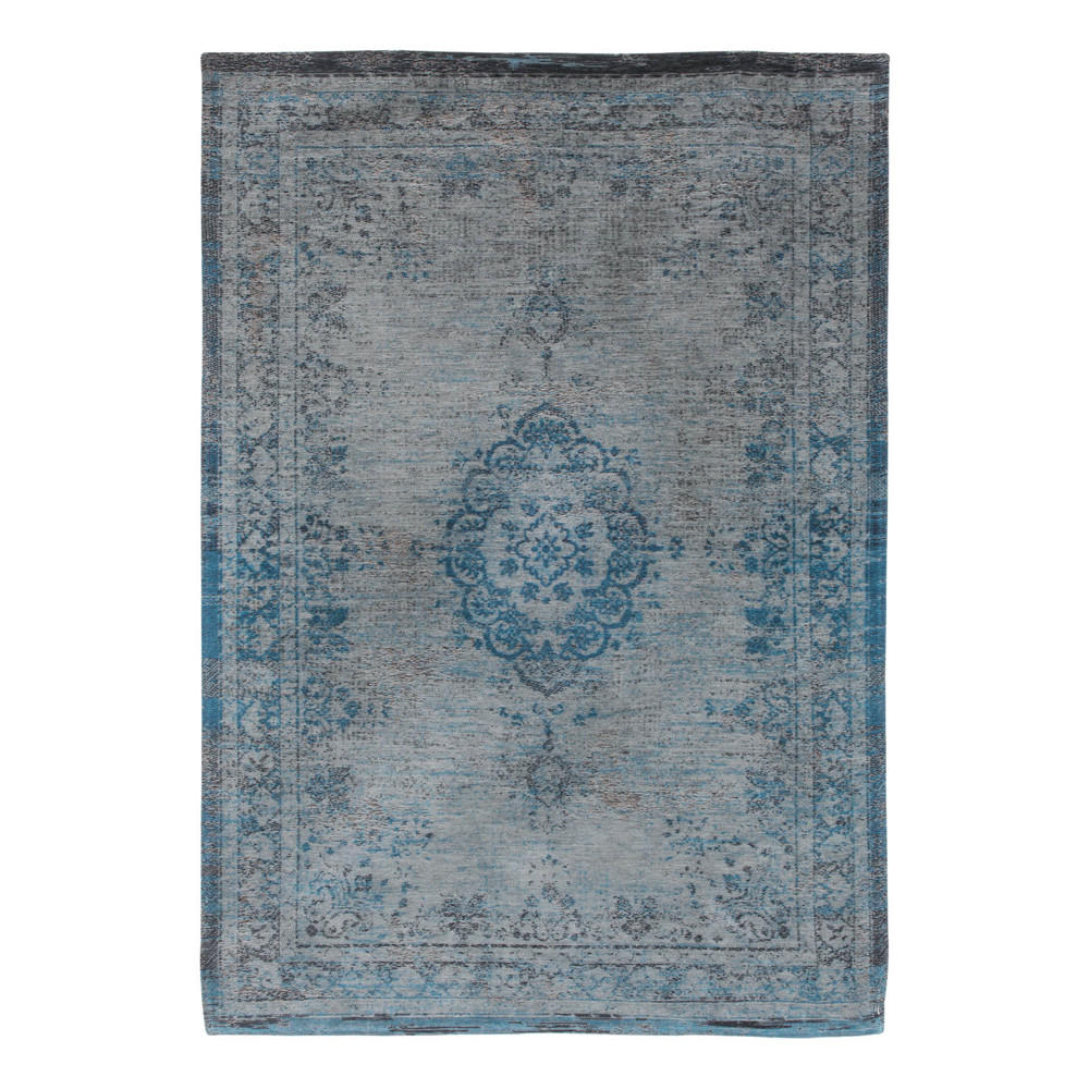 TEPPICH Grey Turquoise Fading World 170/240 cm - Blau, Textil (170/240cm) - Louis De Poortere