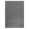 TEPPICH Outdoor Flachgewebe Berber-Muster Polypropylen Terrasse Grau Rechteckig 140x200 - Grau, Textil (140/200cm) - KADIMA DESIGN