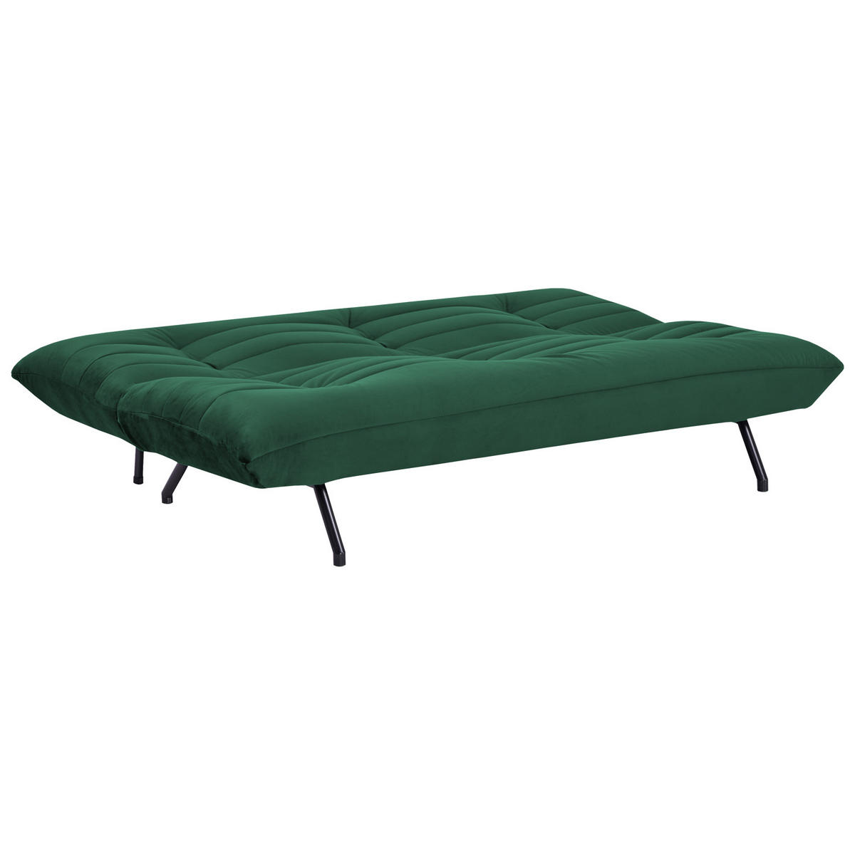 SOFABETT Anatole Grün 3 Plätze - Grün, Textil (185/82/92cm) - Happy Garden