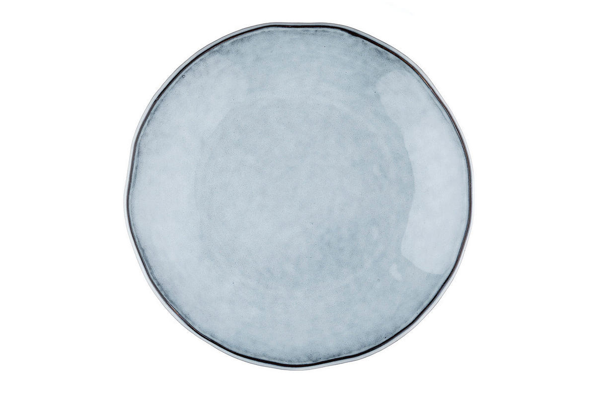 TELLER Cloud Ø27cm - 6er-Set - Sturmgrau - Grau, Keramik (27cm) - Björn