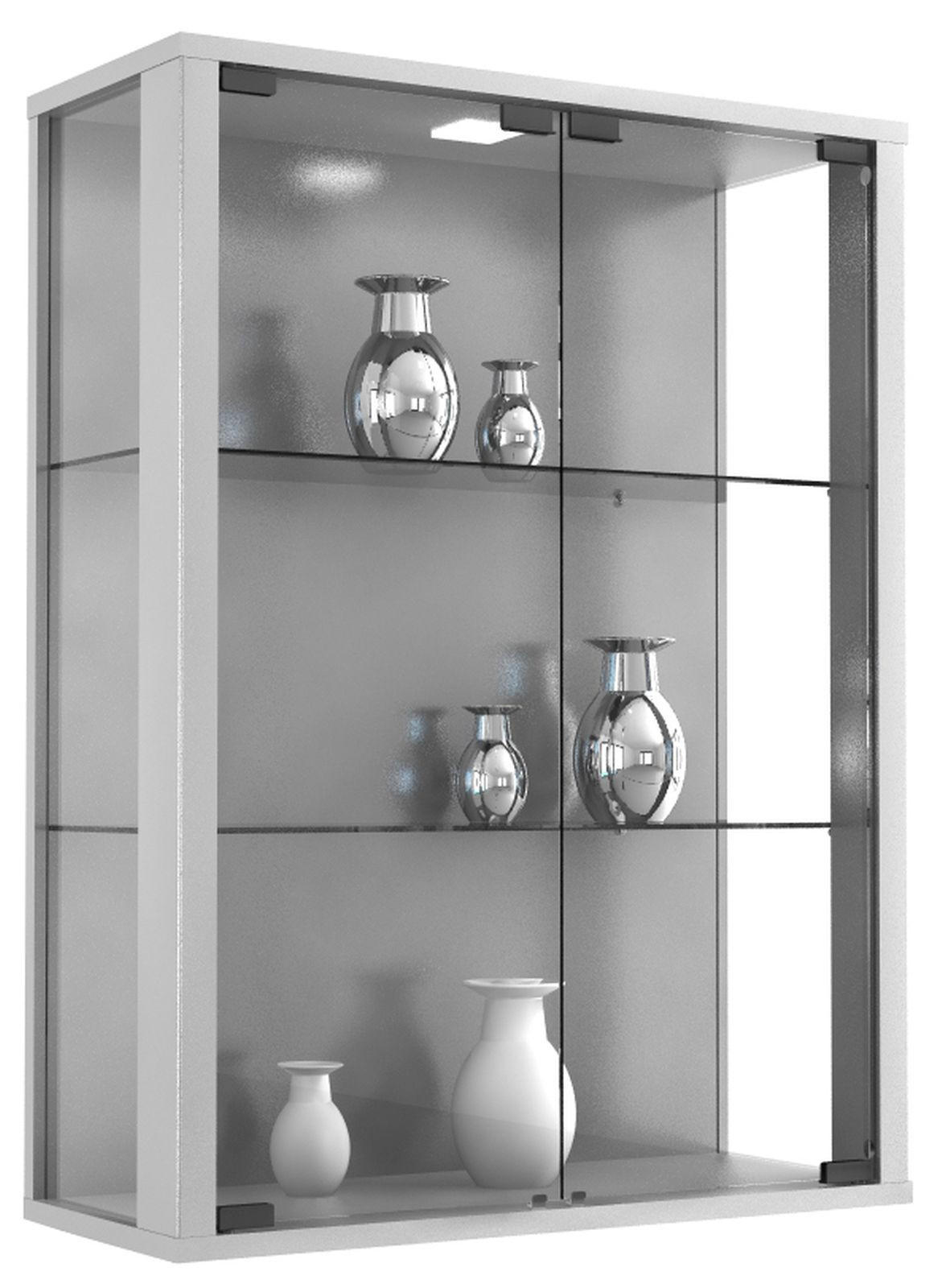 HÄNGEVITRINE Silber - Silberfarben, Holzwerkstoff (60/80/25cm) - ebuy24