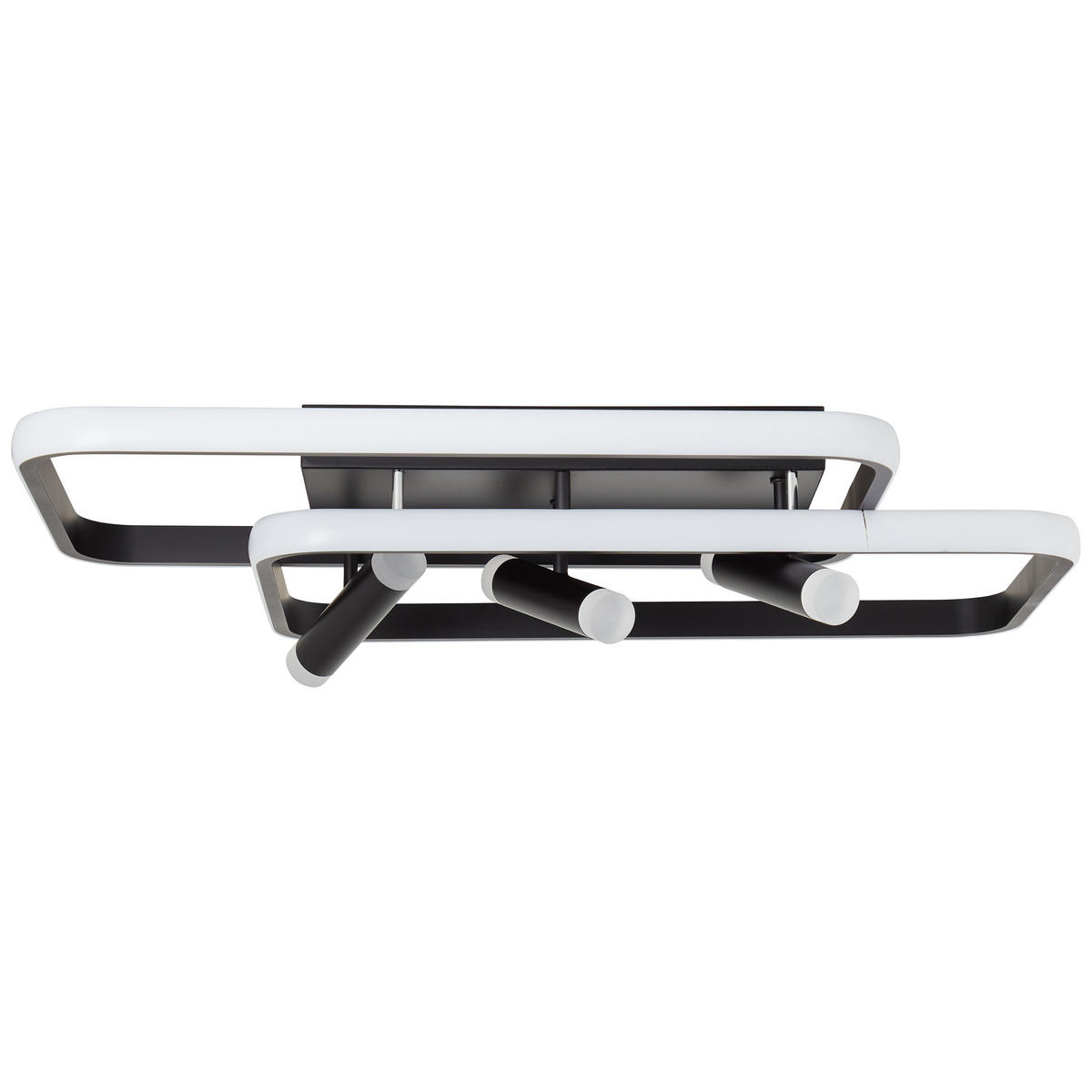 DECKENLEUCHTE Dalida G99581/06 - Schwarz, Metall (45.2/66/14cm) - Brilliant