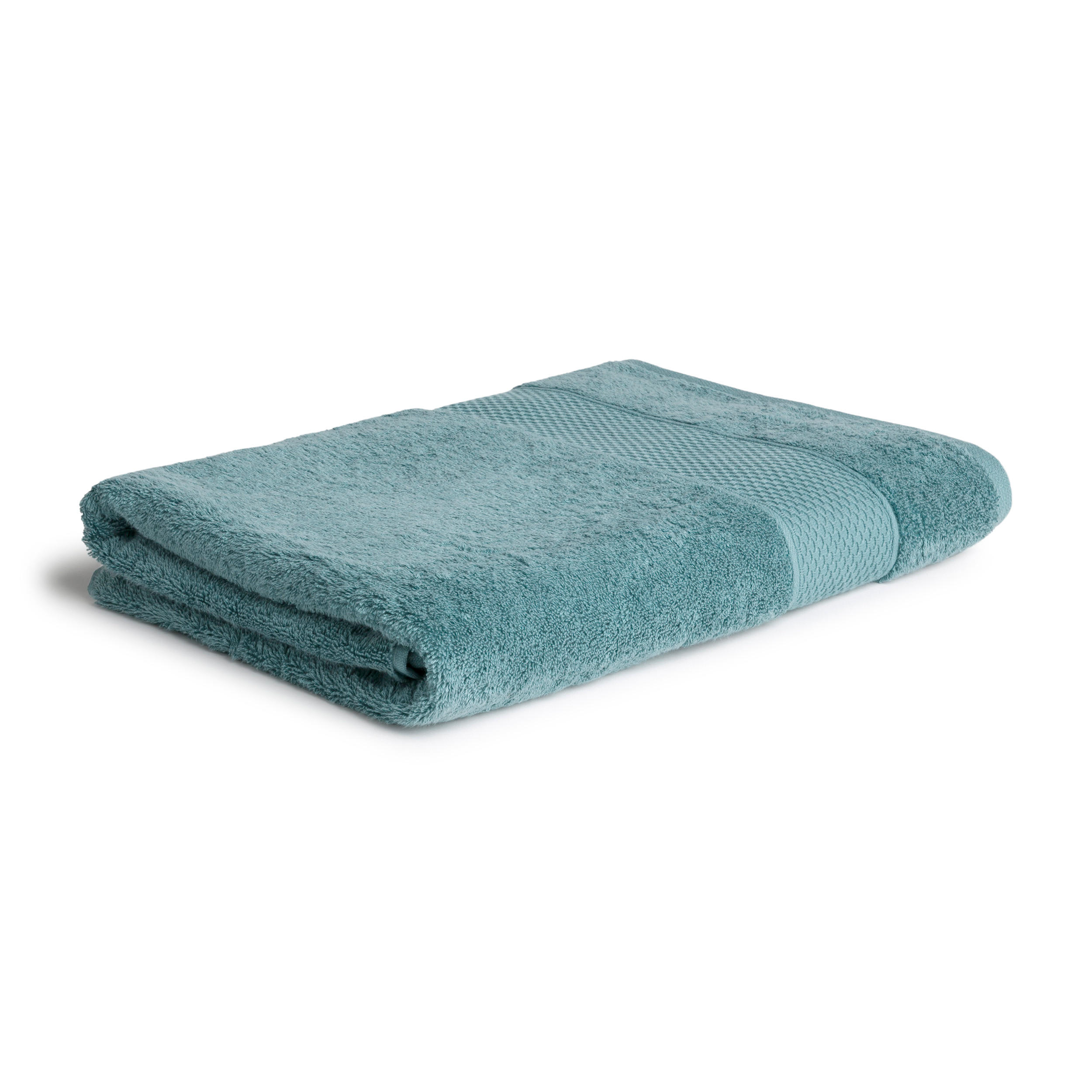 DUSCHTUCH PURE LUXURY - Türkis, Textil (80/150cm) - MÖVE
