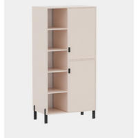 BÜCHERREGALE MINO 82,5 / 155,5 / 45 cm Beige - Beige, Holzwerkstoff (82.5/155.5/45cm) - MASSENO