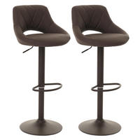 BARHOCKER Braun 2er-Set - Braun, Textil (47/107/44cm) - MCW