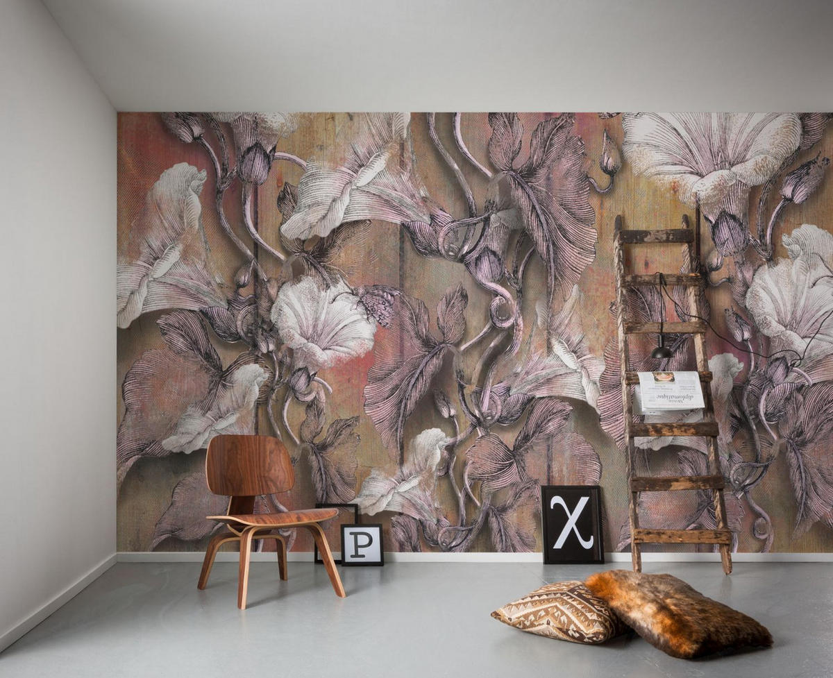 FOTOTAPETE Kirschblüten 400 x 250 cm - Pink, Papier (400/250cm) - Sanders & Sanders