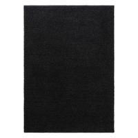 WOLLTEPPICH Beads Anthrazit 160x230 cm - Anthrazit, Textil (160/230cm) - benuta Pure