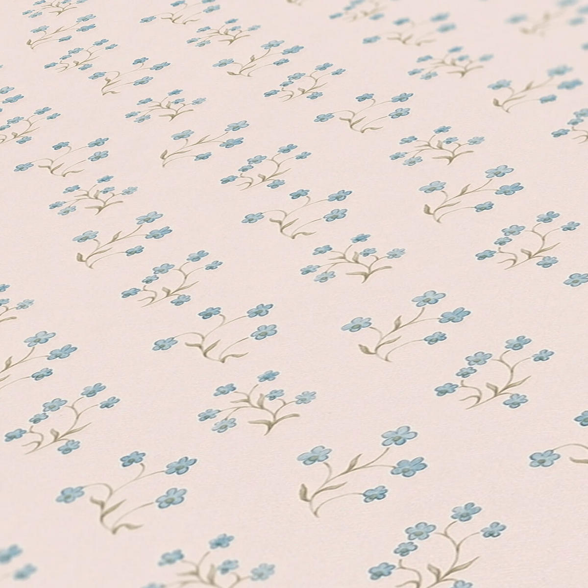 VLIESTAPETE Beige 53/1005 cm - Blau, Kunststoff/Textil (53/1cm) - KUNSTLOFT