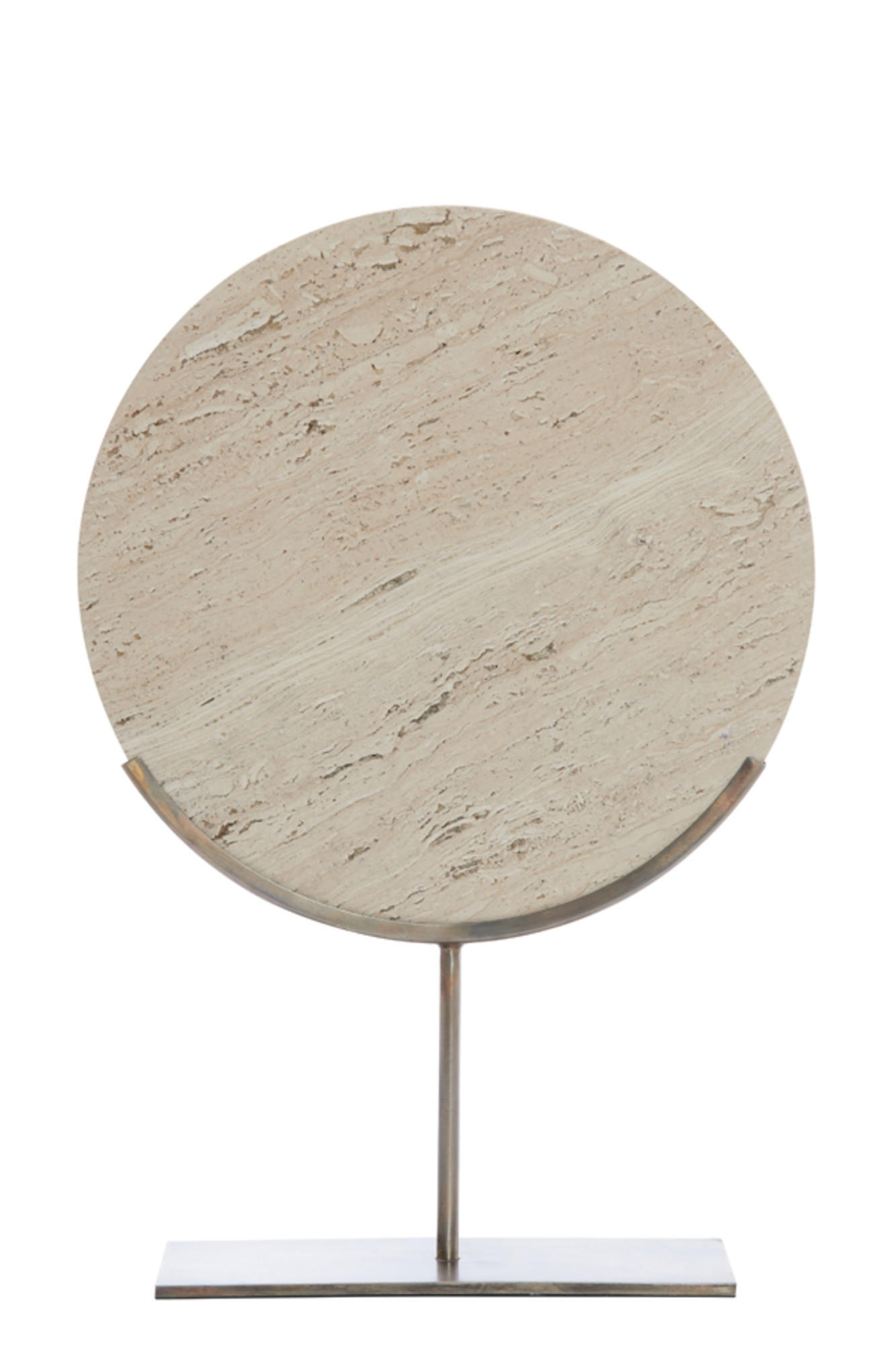 ORNAMENT Moreno Braun Ø35/51,5 cm - Beige, Metall (10/51.5/35cm) - Light & Living