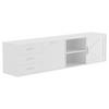 TV-SCHRANK in 180/45/35 cm - Weiß, Holzwerkstoff (180/45/35cm) - HOMAVO