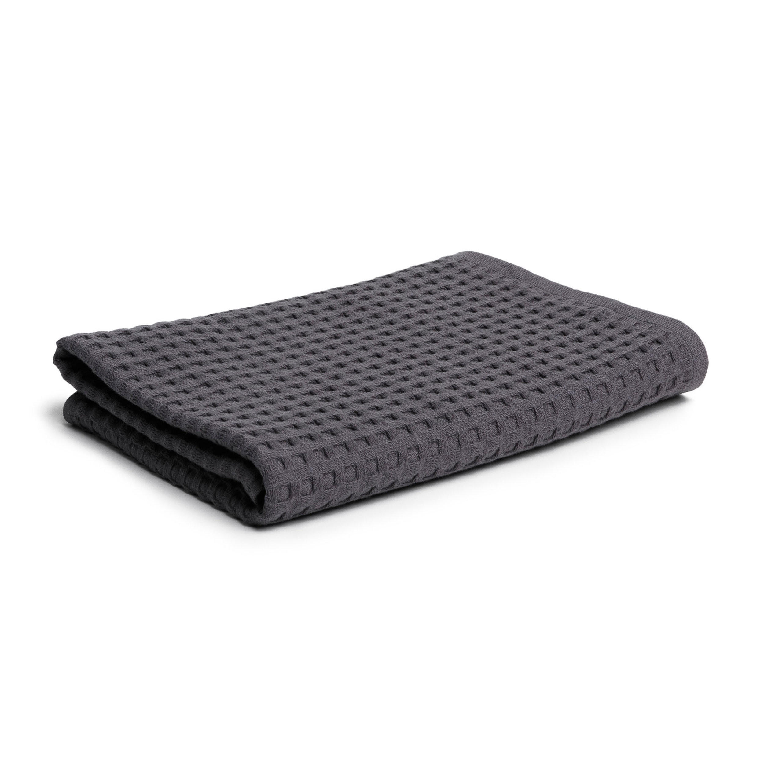 HANDTUCH PIQUÉE - Graphitfarben, Textil (50/100cm) - MÖVE