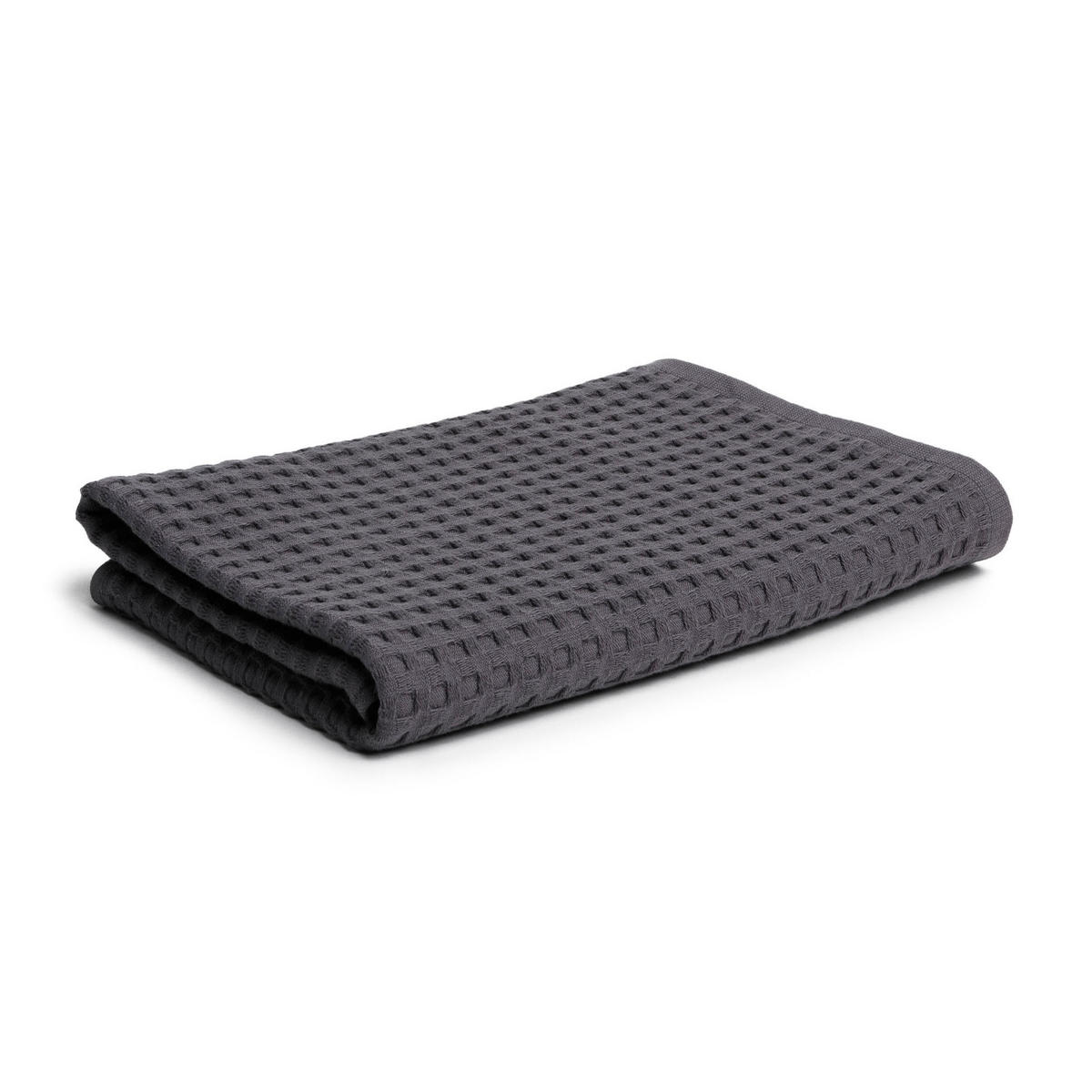 HANDTUCH PIQUÉE - Graphitfarben, Textil (50/100cm) - MÖVE