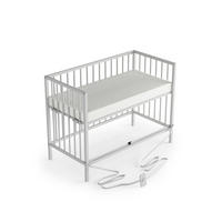 BEISTELLBETT mit Matratze Cloud Air & Umbauseite - weiß - Dreamy 4 in 1 Bett - Weiß, Holz (120/90/60cm) - Sämann – make a difference.