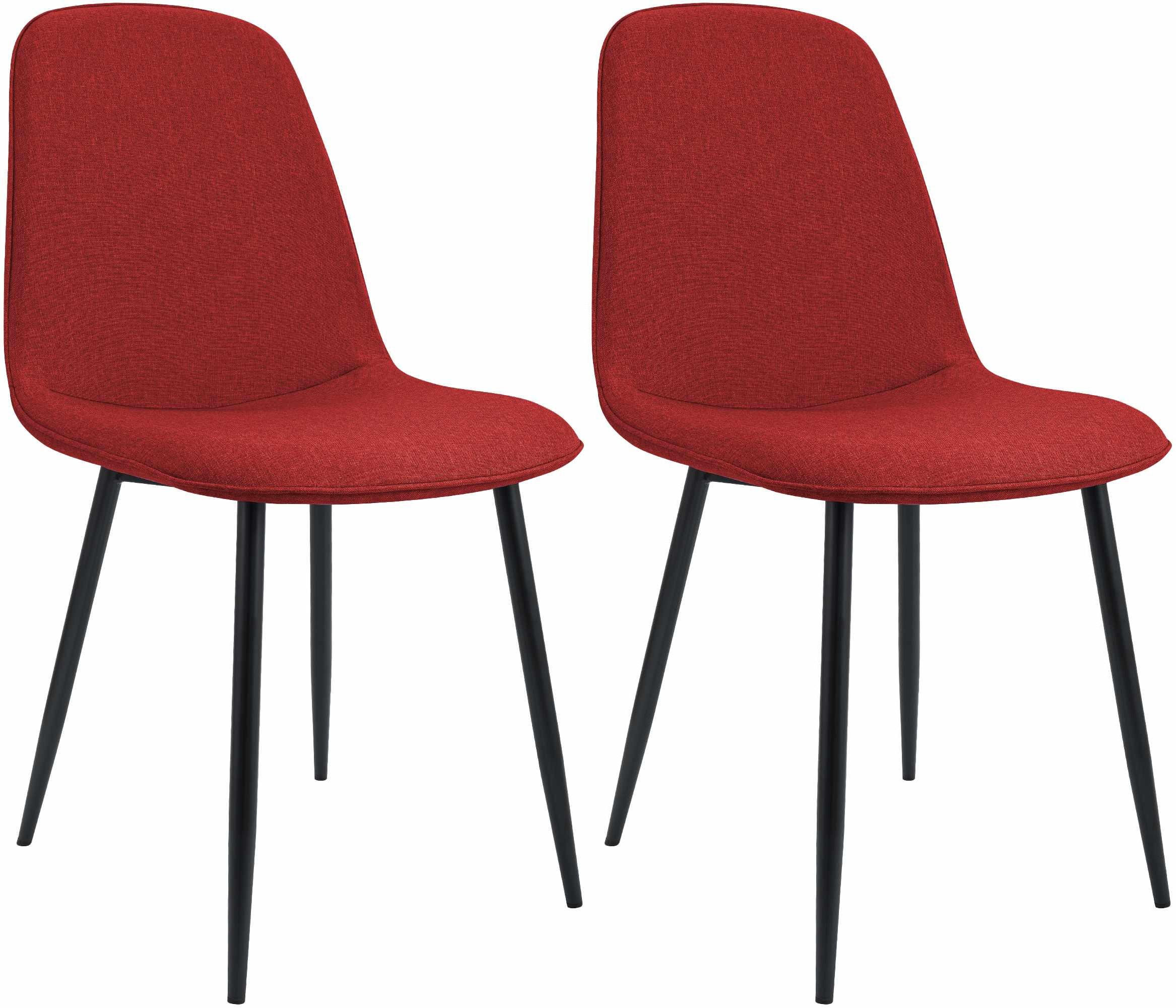 furnicato Esszimmerstuhl Rot 45x88x54 cm