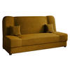 SCHLAFSOFA Jonas Cord - Bronzefarben, Holz/Textil (195/86/87cm)