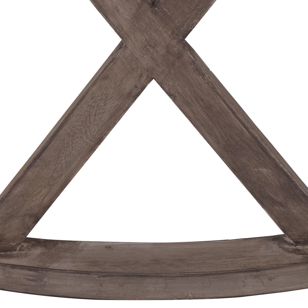 COUCHTISCH Ø100x45 cm rund Natur handgefertigt aus Mangoholz - Braun, Holz (100/45/100cm) - WOMO-DESIGN