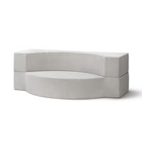 SOFA Lunaria Creme - Creme, Textil (200/70/100cm) - Pillovely