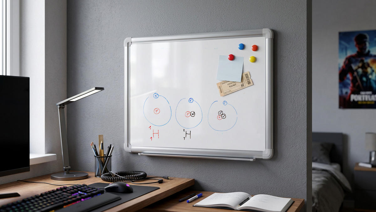 WHITEBOARD Magnetisch 30x40cm - EXPO Alurahmen - Weiß, Metall (30/40/1.6cm) - ALLboards