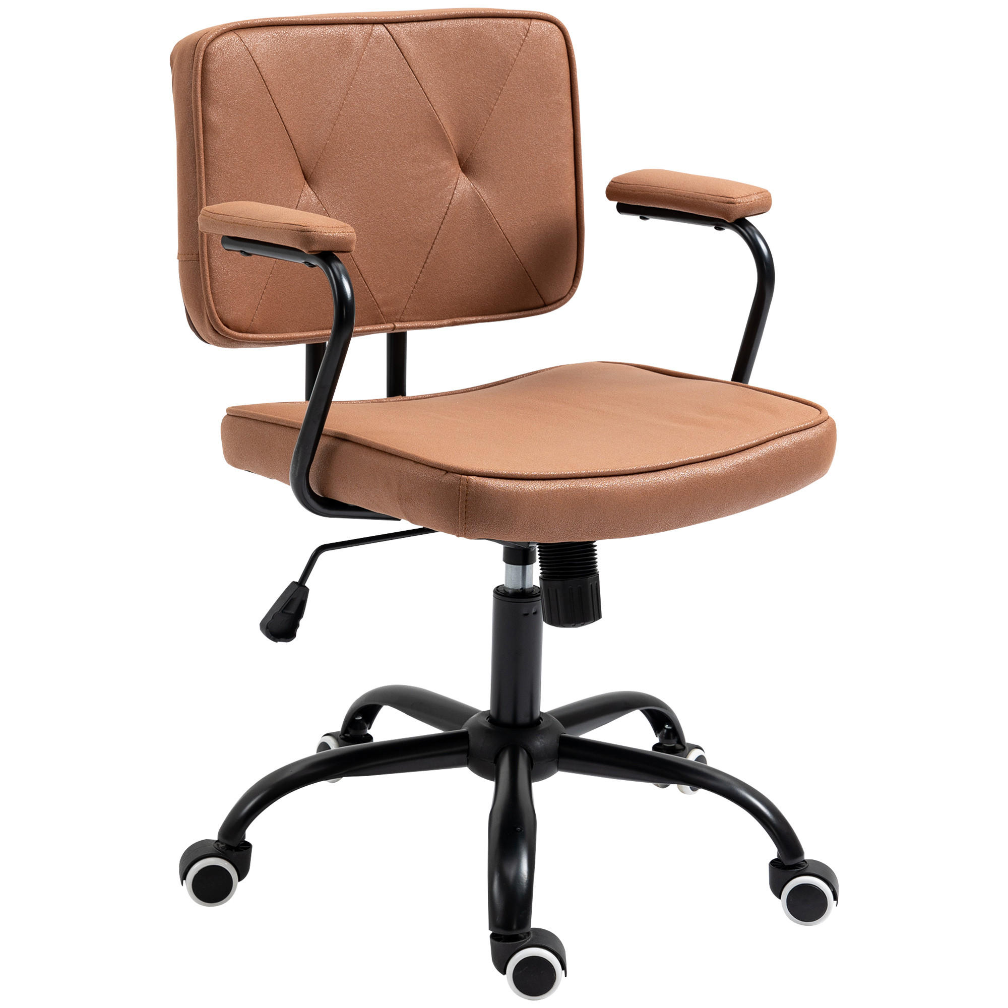 BÜROSTUHL Braun - Braun, Kunststoff (58/91/61cm) - Jamb