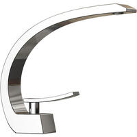 WASCHTISCHARMATUR , mit einem Griff - Silberfarben, Metall (18/8/35cm) - BELZ