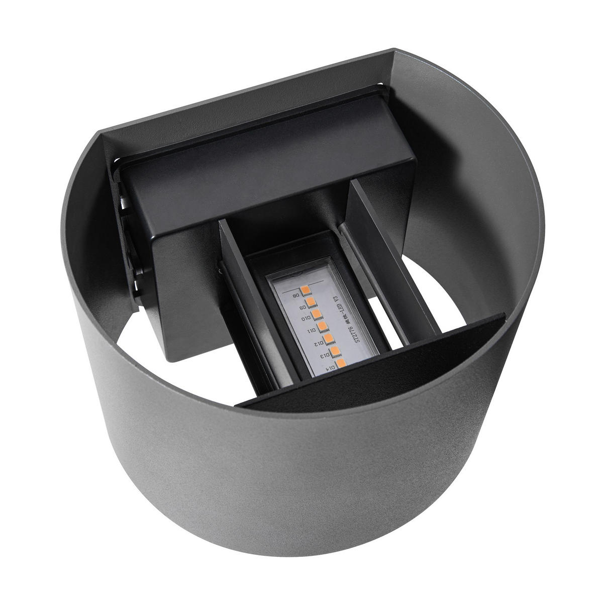 WANDLEUCHTE Milda - Schwarz - 13.5/10 cm - Schwarz, Kunststoff (13.5/10/10cm) - Nordlux