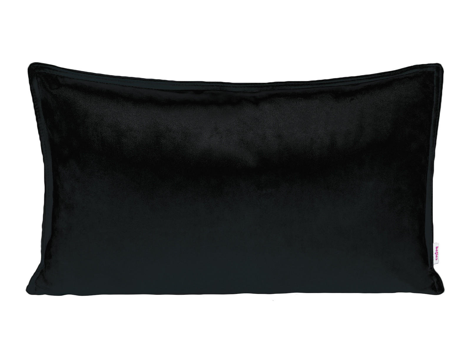 KISSENHÜLLE Samt&Sonders schwarz 50/30 cm - Schwarz, Textil (30/50cm) - beties Heimtextil