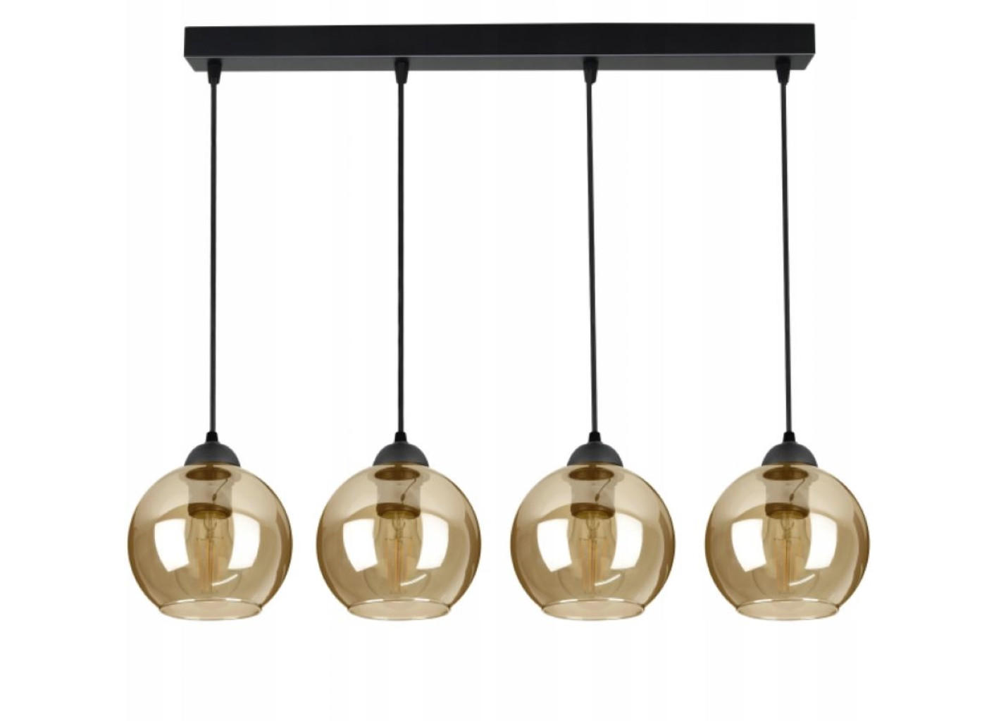 PENDELLEUCHTE HAGEN - Honig, Glas/Metall (15/70/100cm) - kiki design