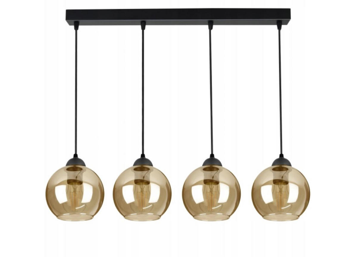PENDELLEUCHTE HAGEN - Honig, Glas/Metall (15/70/100cm) - kiki design