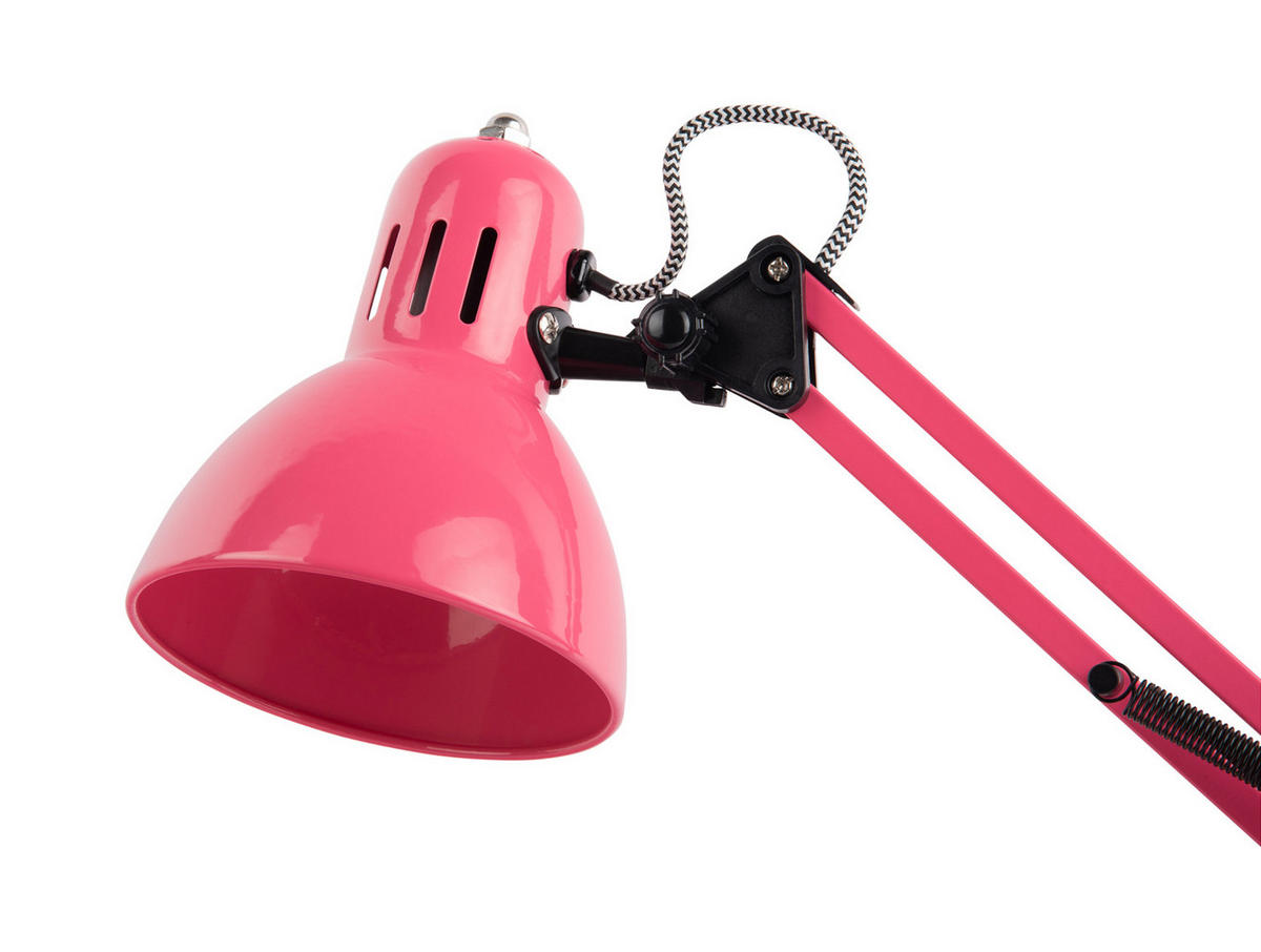 TISCHLAMPE Funky Hobby 15/15/52 cm - Pink, Metall (15/15/52cm) - Leitmotiv